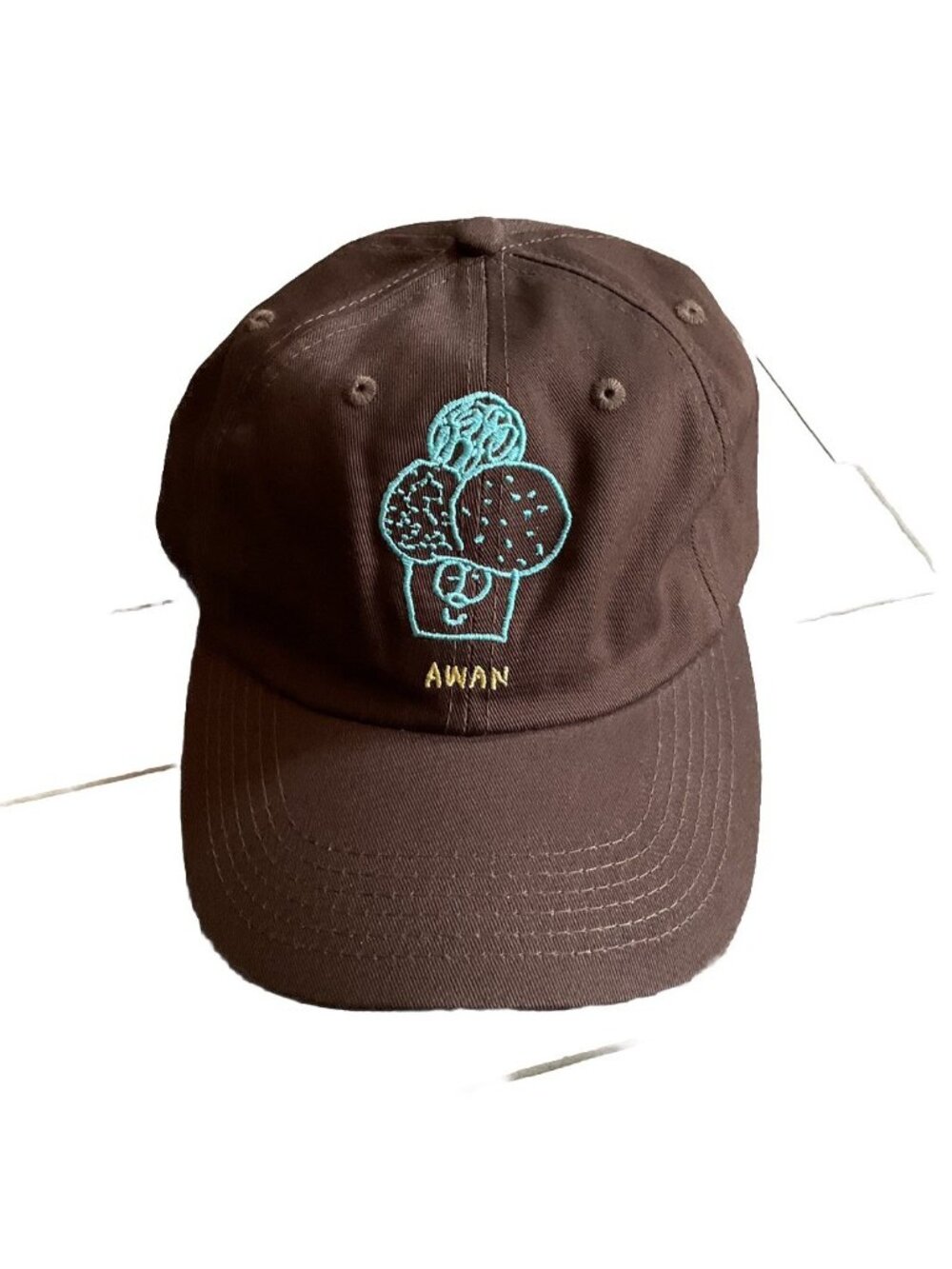 Madhappy Pantry Hat Awan Embroidered Brown